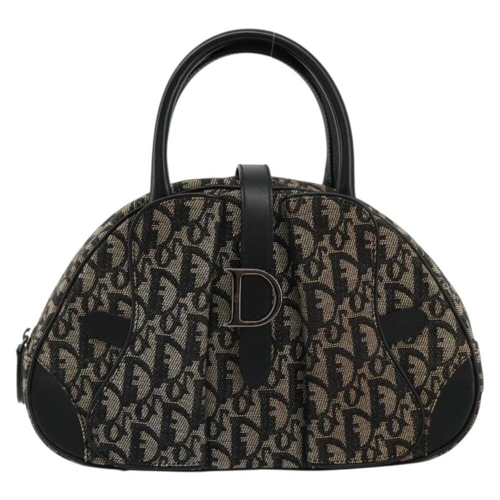 Dior Trotter Double Saddle Handbag Black